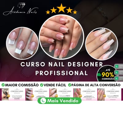 Nail Designer Profissional - Curso Completo Alongamento ...