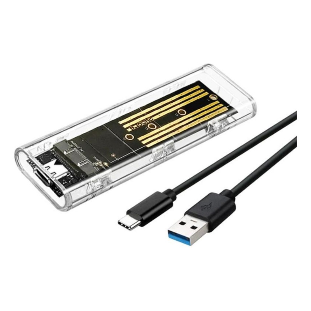 Case Externo Para Ssd Nvme M.2 10gbps Type-c Ultra Mac Intel FY-879
