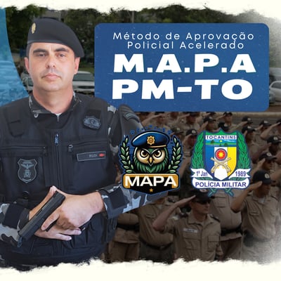 MAPA PMTO: Método de Aprovação Policial Acelerado na Pol...