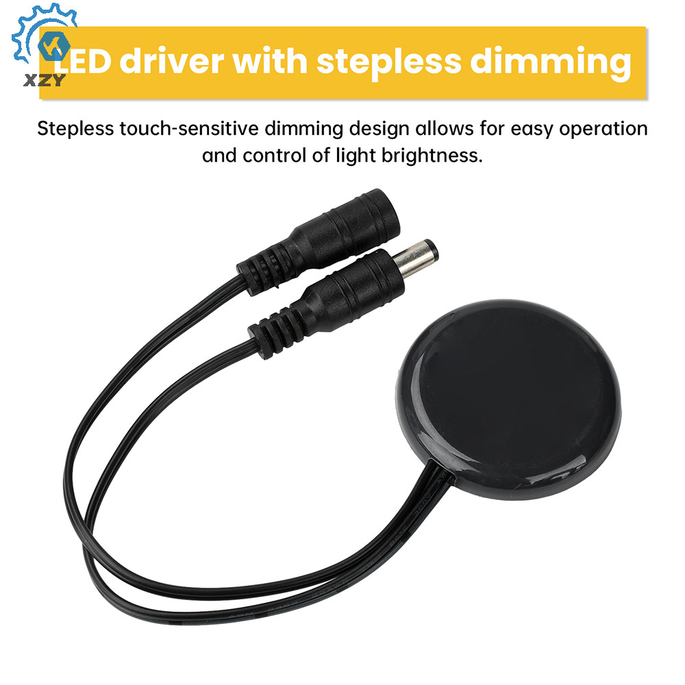 DC 5V 25W 12V/24V 60W/120W Interruptor De Escurecimento Por Toque LED Driver Stepless Dimming USB +