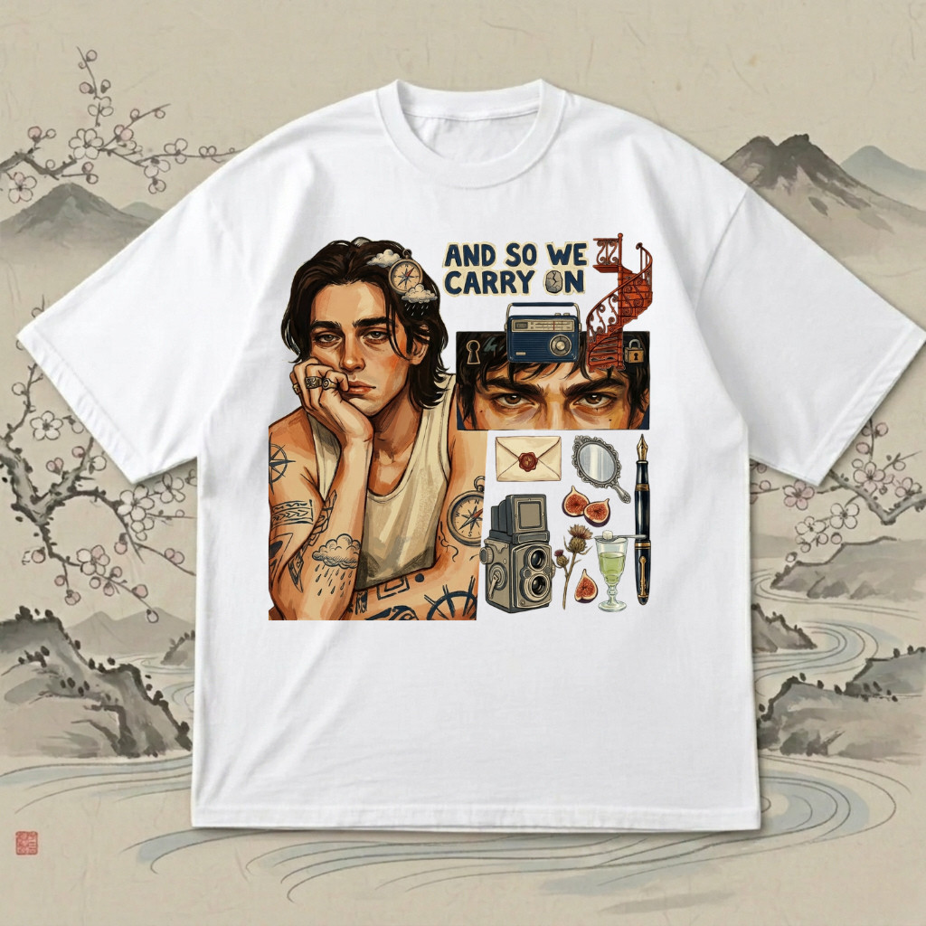 Camiseta Retrô Vintage Art Y2K Oversized ilustração retrô grunge Anos 90s