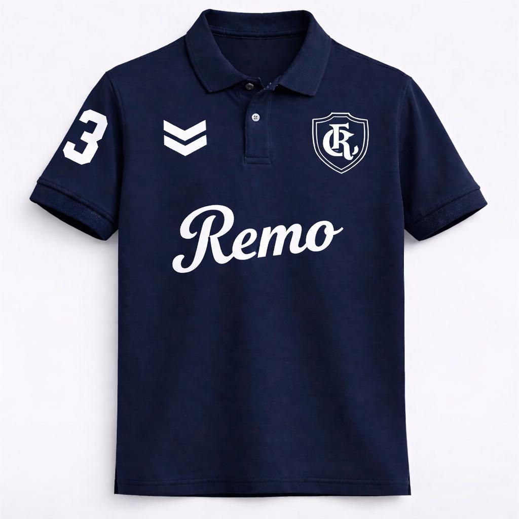 Camisa Polo Masculina Futebol Vintage Retrô Anos 90 Torcedor Casual Manga Curta Estilosa