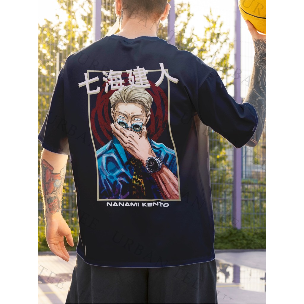Camiseta Basica Algodao Nanami Kento Ratio Technique Anime Japones Unissex