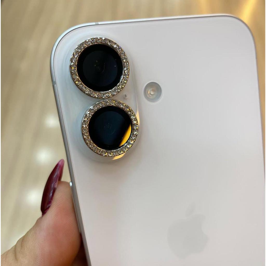 Película câmera strass brilho kit individual Apple para proteger seu telefone