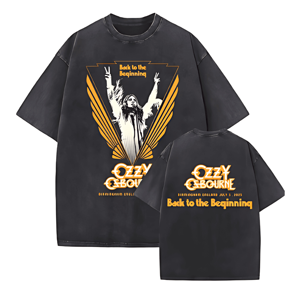 Camiseta Black Sabbath Unisex Camisa Banda Heavy Metal Blusa Estilo Vintage Rock Clássico Alta Qualidade