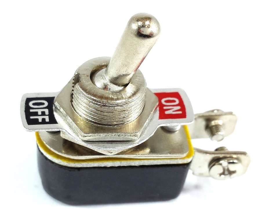 Botão 2T Para Som Automotivo Chave Metal Caça KNH-1S 50 Unid