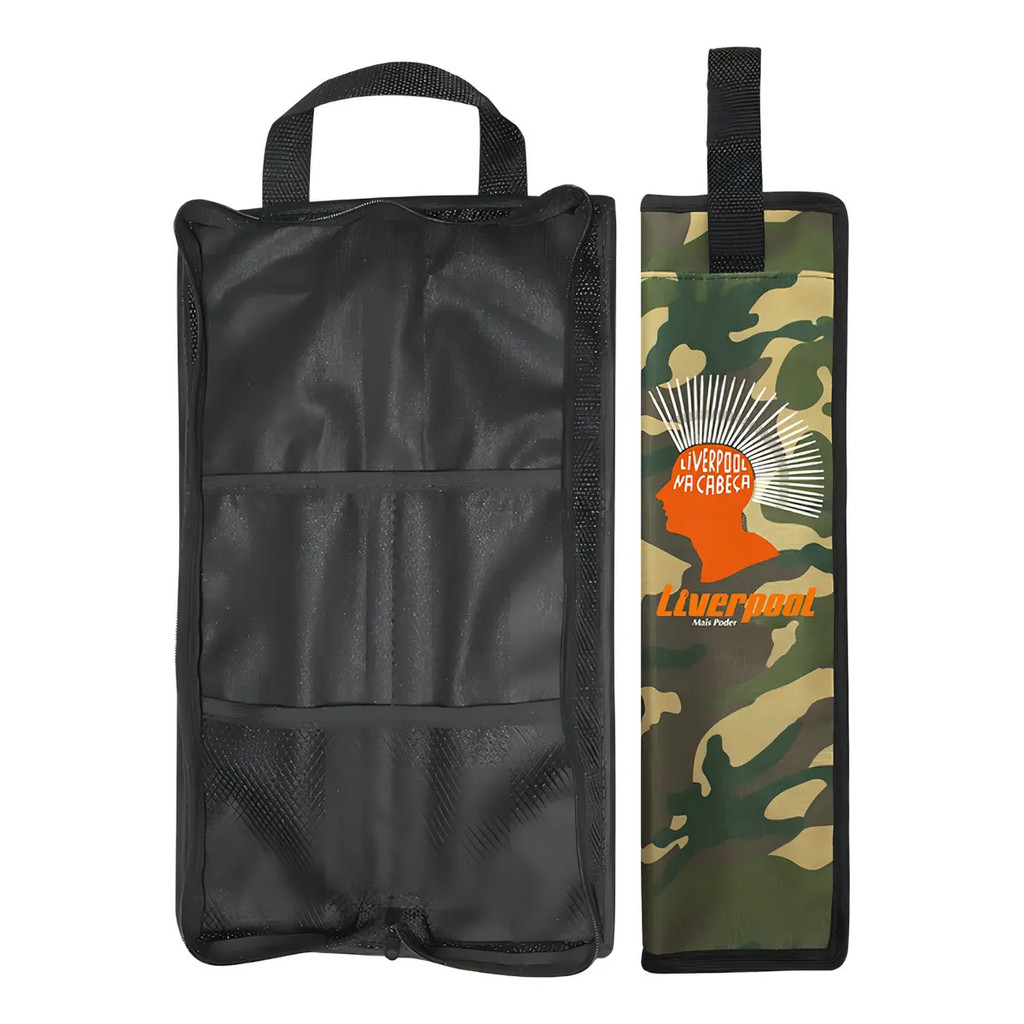 Bag Compacto Para Baquetas Estojo Camuflado Liverpool
