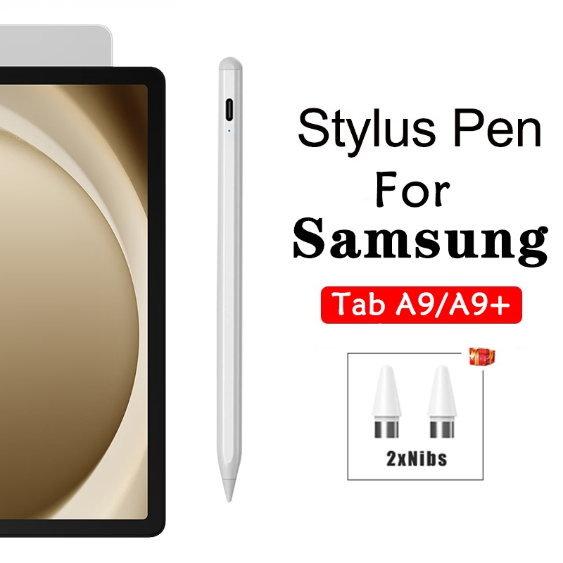Caneta Stylus Leve E Precisa Ideal Para Samsung Tablet A9/A9 + Com Ponta Ultra Sensível