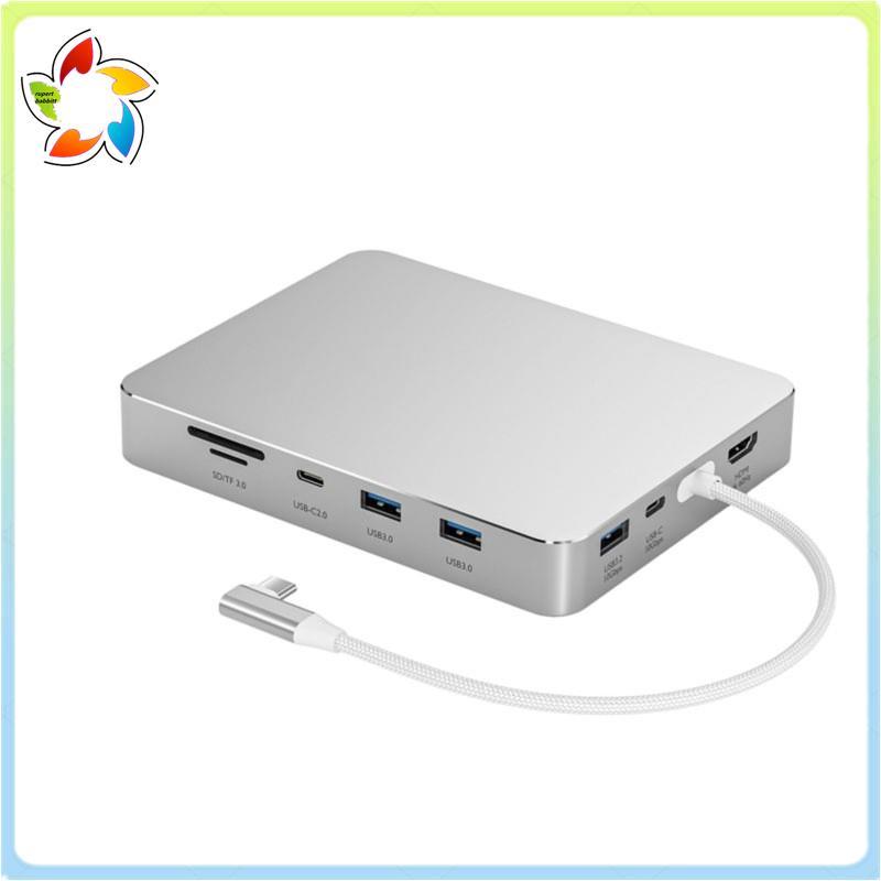 Hub USB C Para 24 Polegadas 2021/2023/2024/2025 , Estação De Acoplamento Com Gabinete SSD M . 2 4K60Hz HD , A/, SD/TF