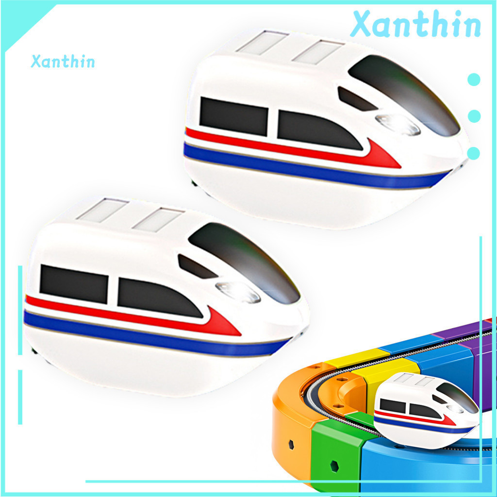 Rechargeable Train Toy Kids Electric 1 or 2 Pcs Usb for Educational Simulation Track Set Perfect Gift for Toddlers Boys