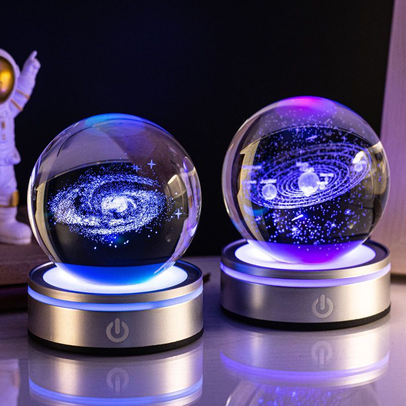 Bola de cristal de vidro redonda meninas prático High-End sentido meninas namoradas namorado romântico presentes de aniv
