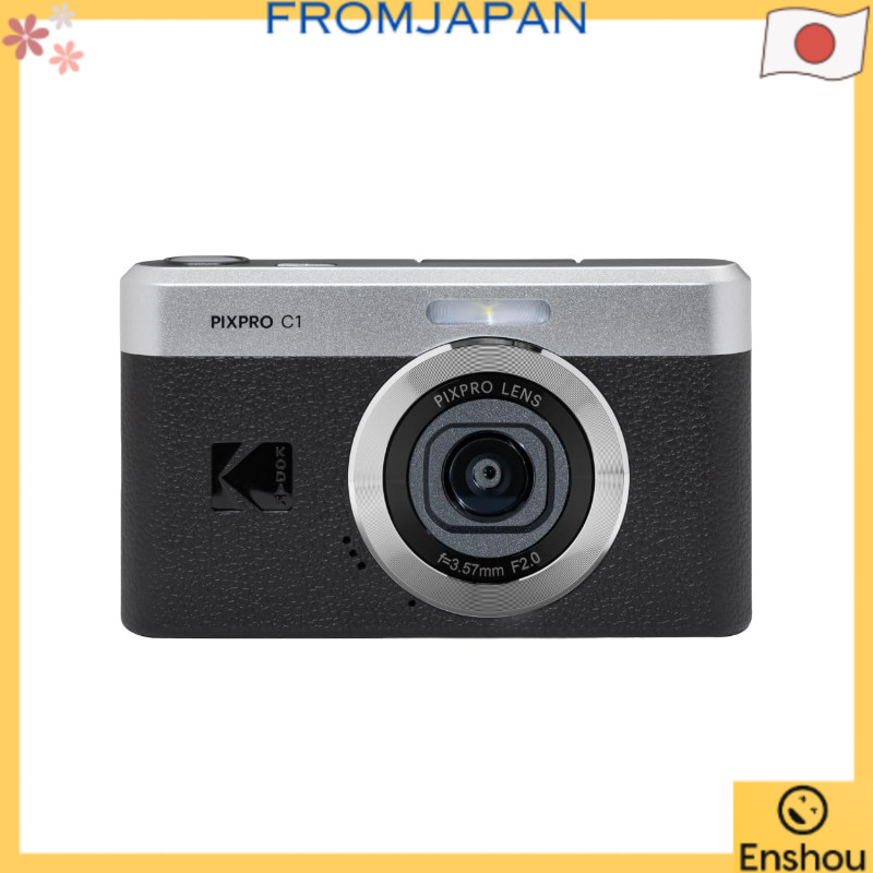 [USED][Direto do Japão] KODAK Pixpro C1 – Câmera Digital Ultracompacta | CMOS BSI De 13MP , Zoom Óptico 4x , Tela LCD De 2.8 