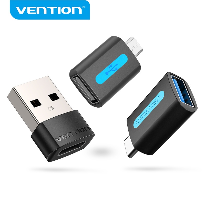 VENTION Tipo C Para 3a Usb 3.0 Otg Adaptador  5gbps Telefone Para Laptop Tablet Telefone