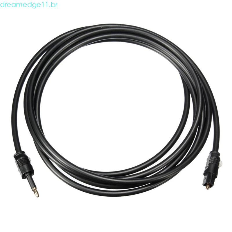 dreamedge11 3 5mm Digital Toslink Para Banhado A Ouro Conector Adaptador 1m 1 5m 2m