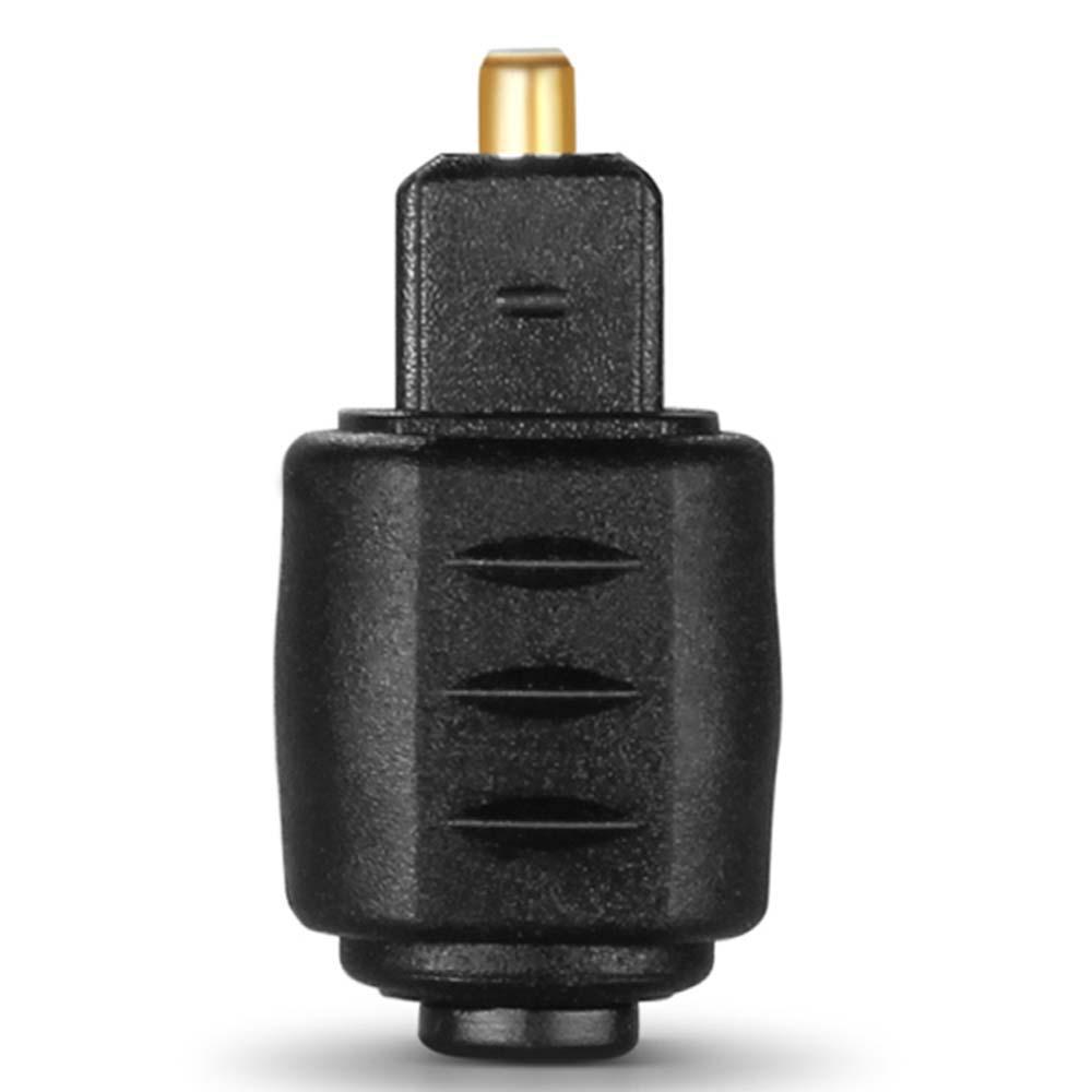 Adaptador De Cabo Óptico Digital 3.5mm Para Toslink Plug Fêmea Macho 3.5mm Jack Amplificador Conversor