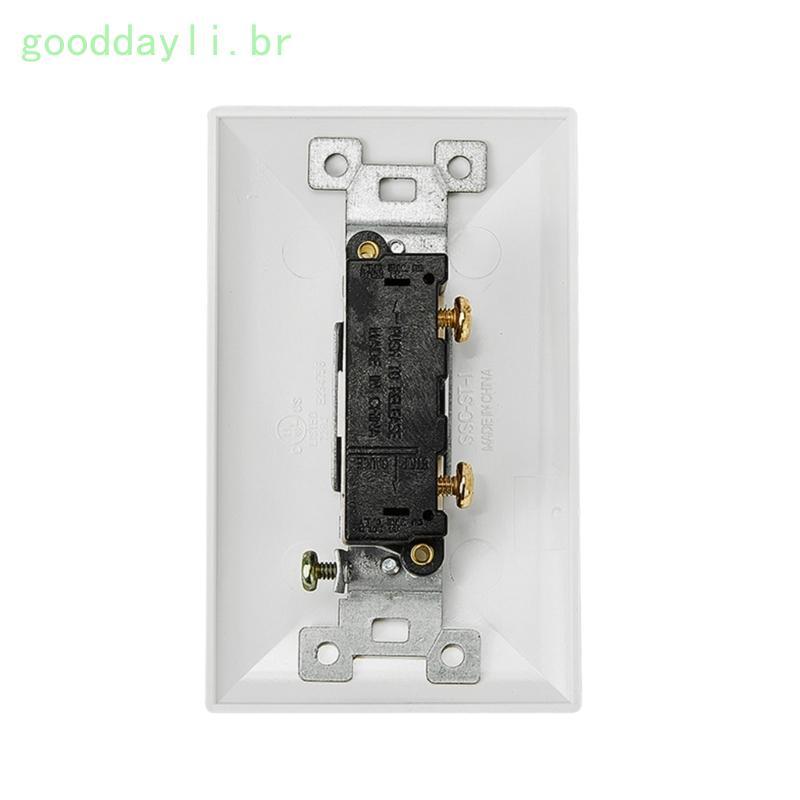 GOO Electric Switches Substituição Flicker Dimming Wall Duradouros