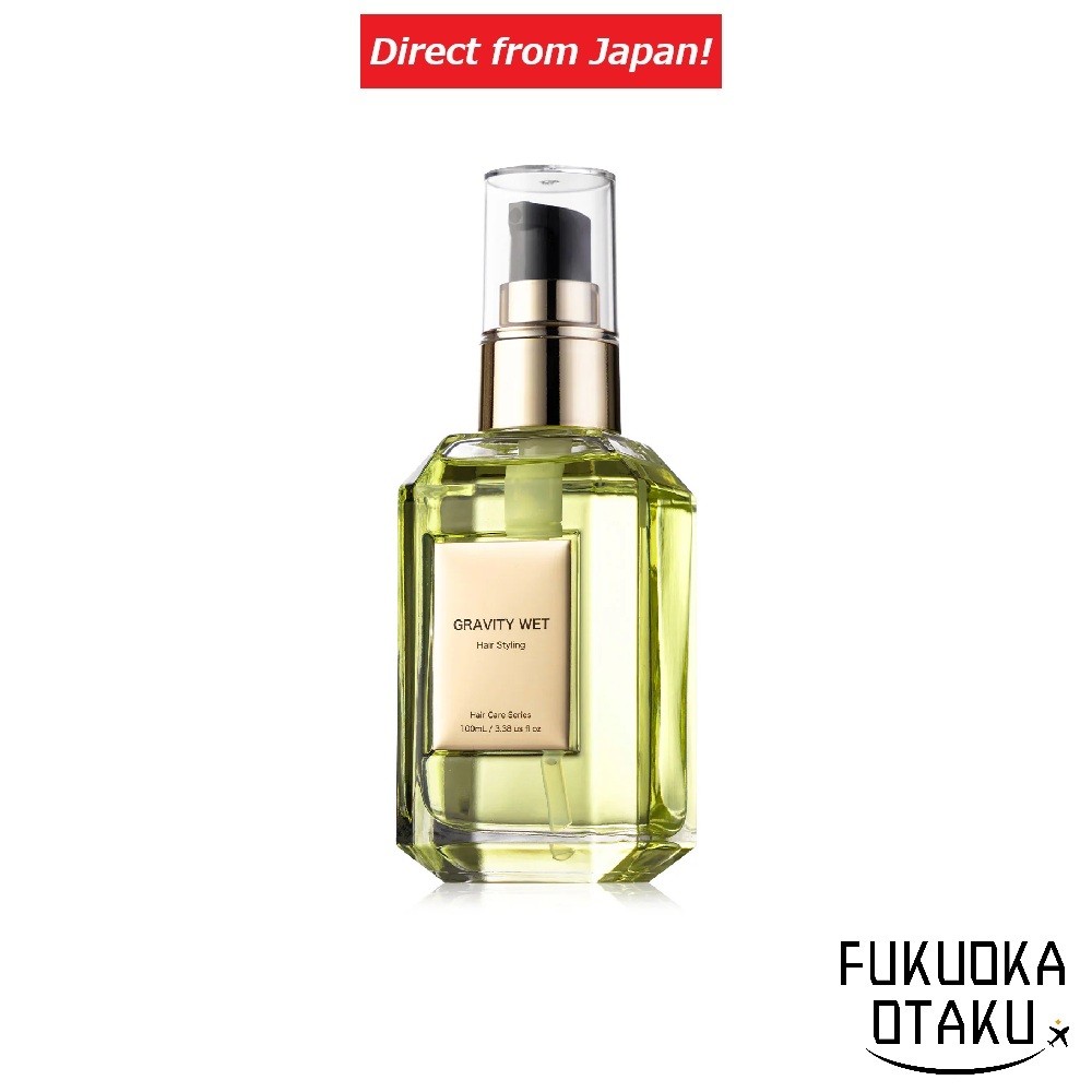NILE Óleo Capilar de Estilo Efeito Molhado Gravity Wet 100mL Feito no Japão【Direto do Japão】