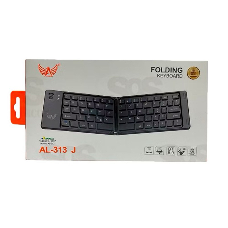 Mini Teclado Dobrável s/Fio Bluetooth AL-313 J Altomex