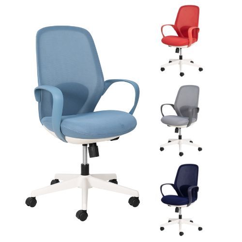 Cadeira De Escritório Ergonômica Com Apoio Lombar Assento Zero Gravity Giratória Regulável