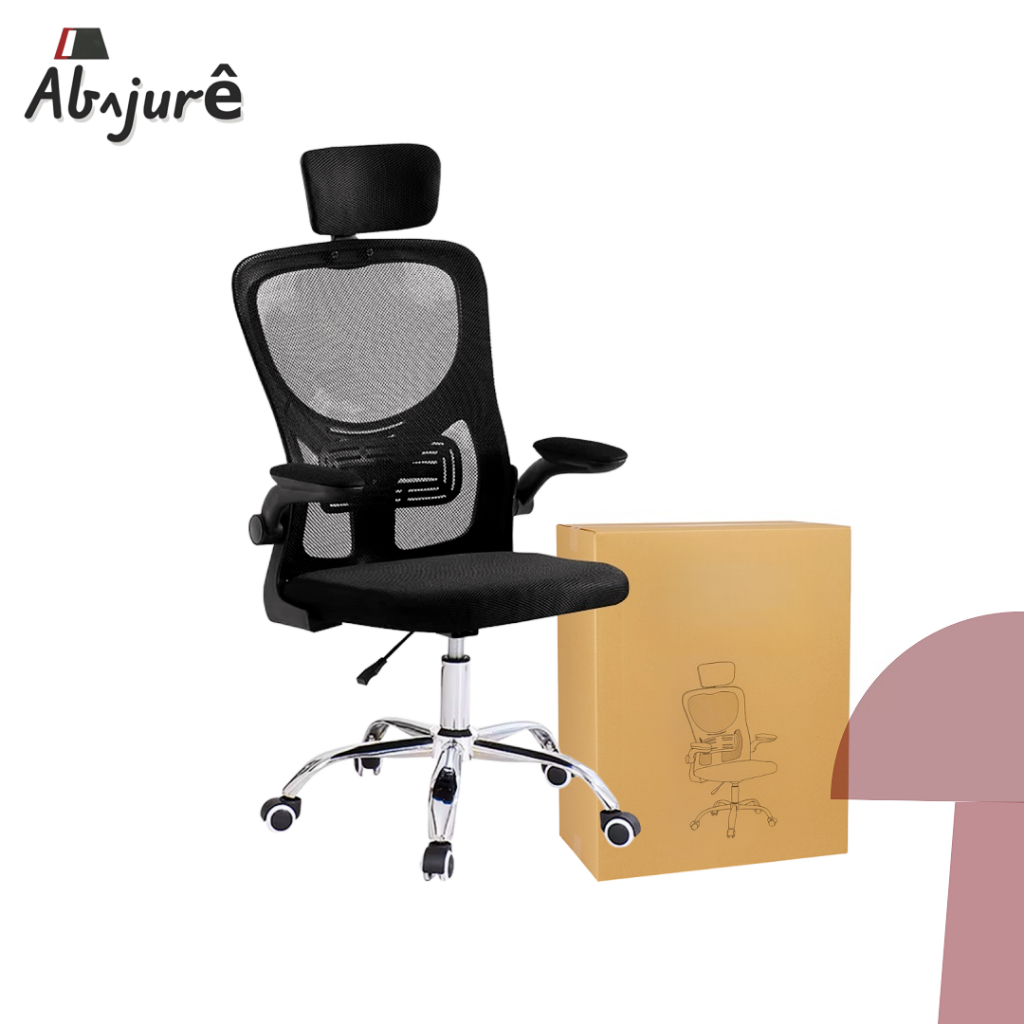 Cadeira De Escritório Ergonômica Com Apoio Lombar E De Pernas Assento Zero Gravity Cor Preto
