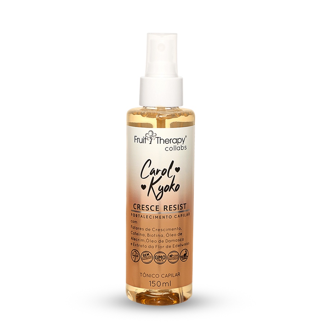 Tônico Capilar Carol Kyoko  Cresce Resist 150ml - Left Oficial