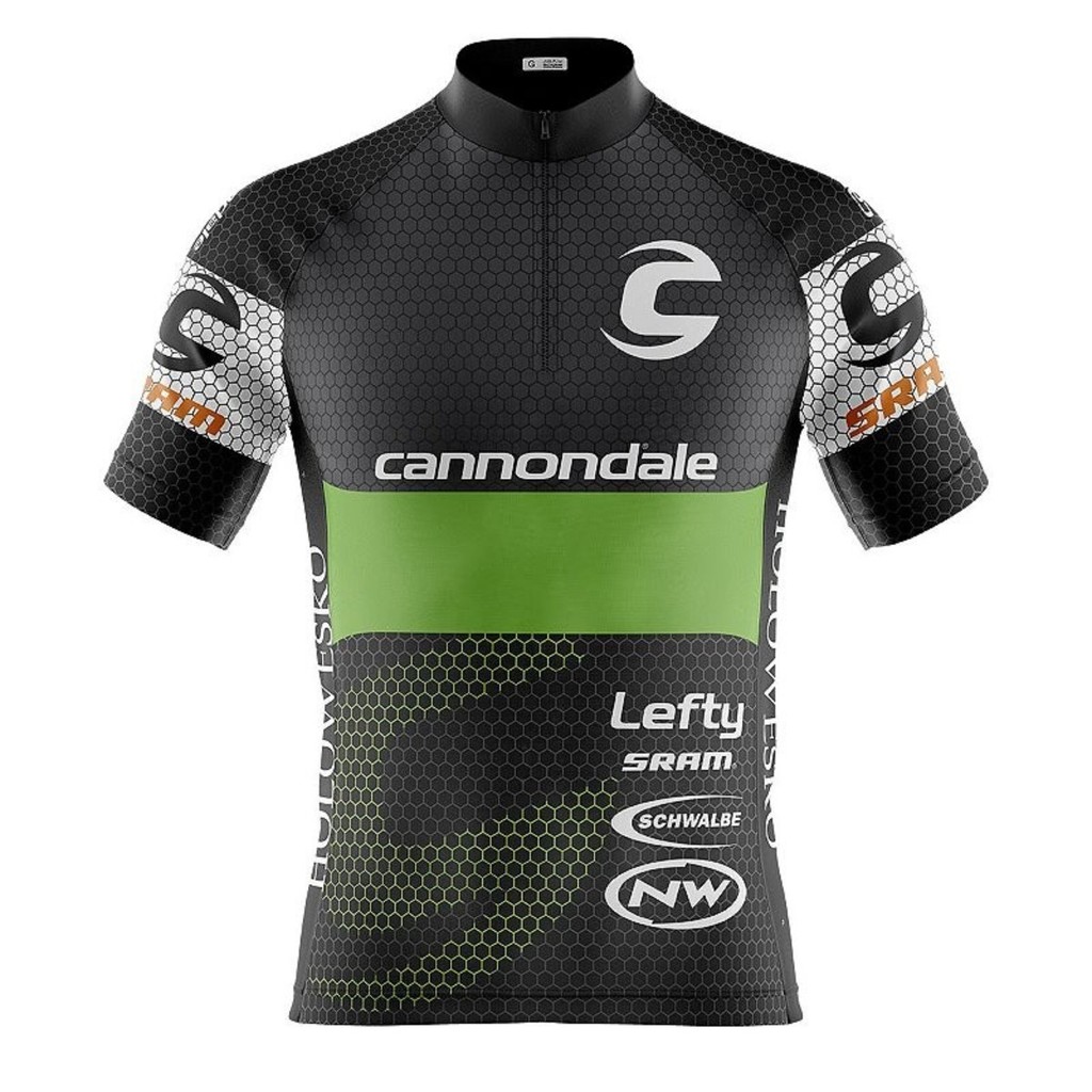 Camisa Ciclismo MTB Masculina Dry Fit Secagem Rápida com UV Cannondale Left