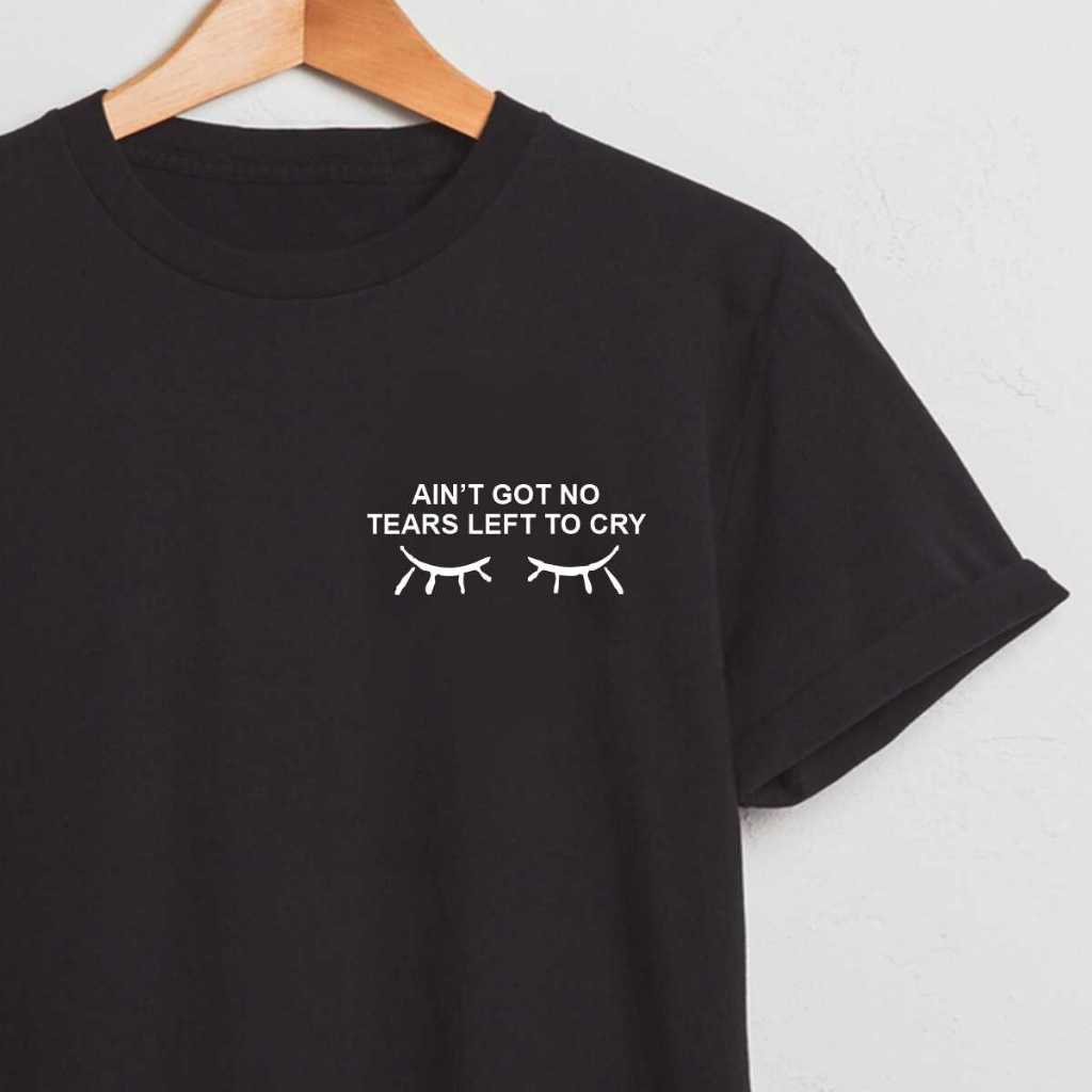 Camiseta Ariana Grande | No Tears Left To Cru [Unissex]