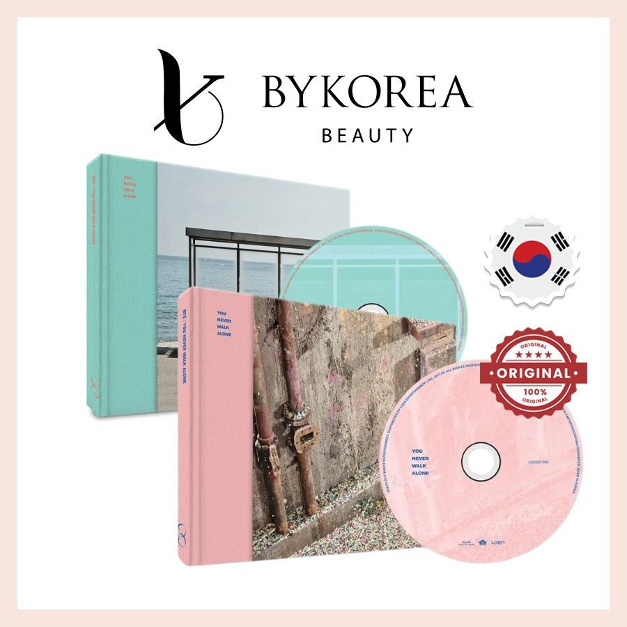 BTS YOU NEVER WALK ALONE Album (Left + Right Version Set)