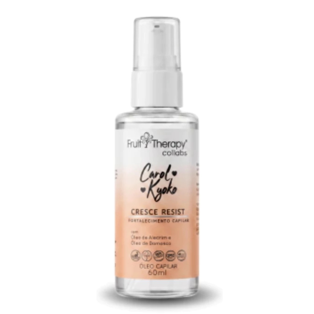 Óleo Capilar Cresce Resist 60ml | Carol Kyoko Left Cosmético