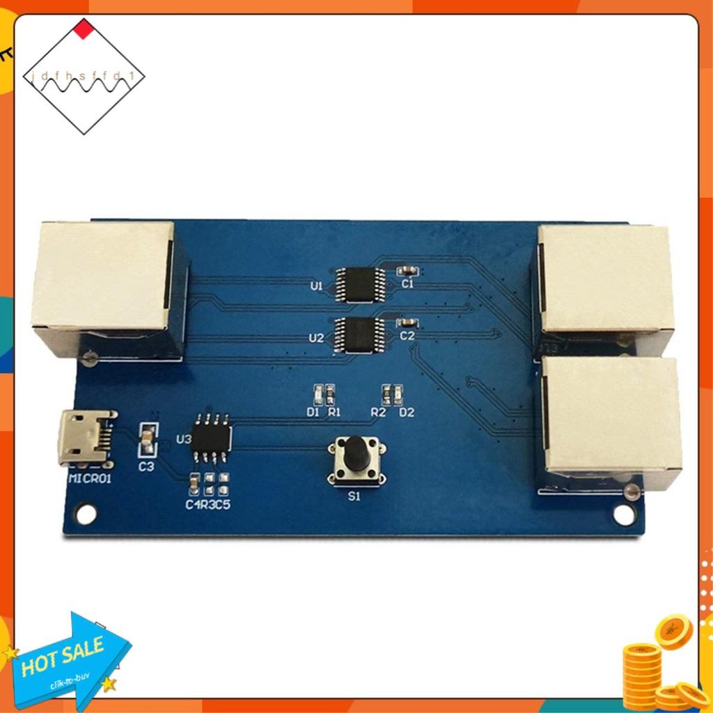 [Promover J] 1 Pcs Switch Module Cabo De Rede Banda Larga Gigabit Ethernet Port Switcher Comutador Interno/Externo Módul