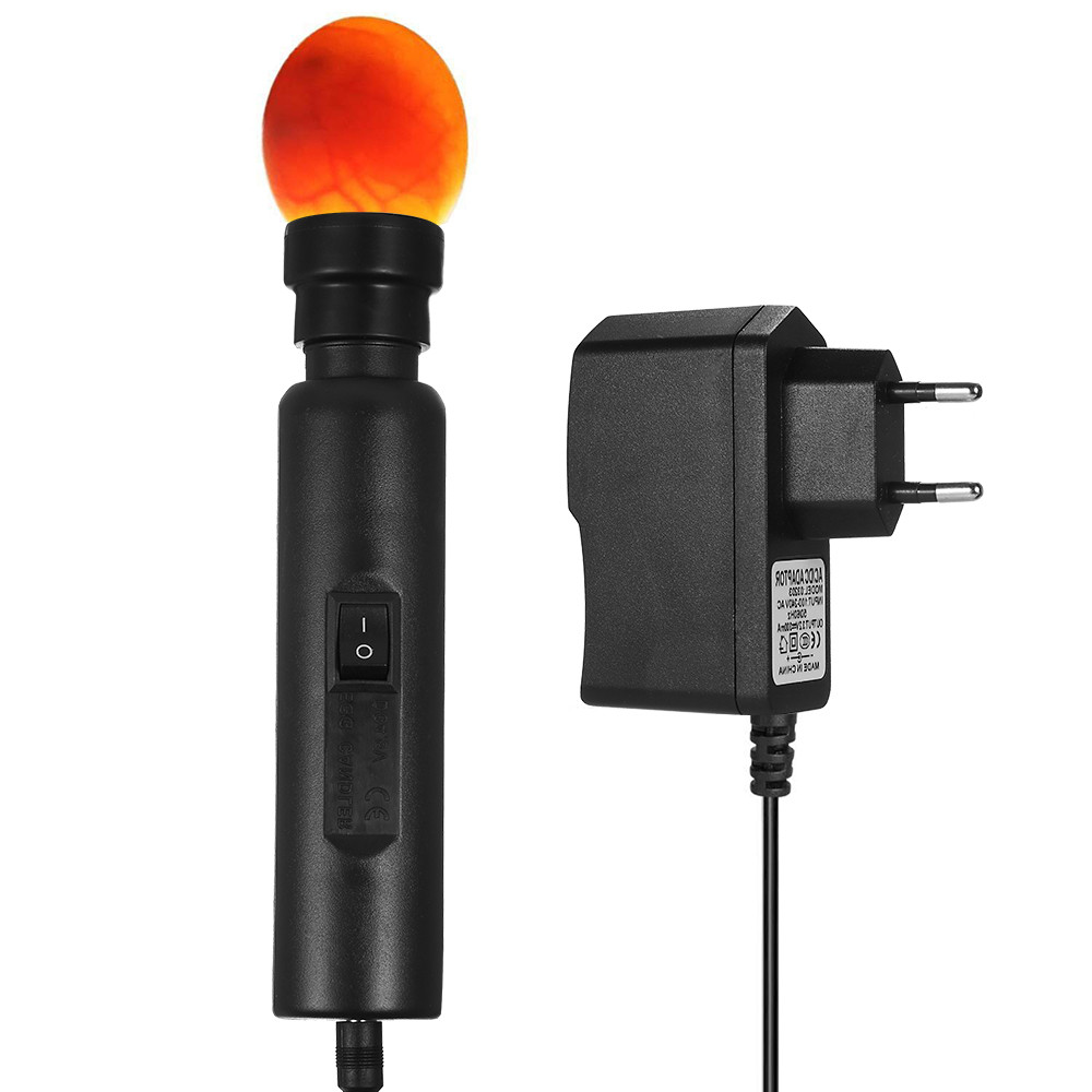 housespace.br-SIP-TW Bright Cool LED Light Egg Candler Tester Incubadora Armazém Alimentação Exclusiva Somente por Fonte