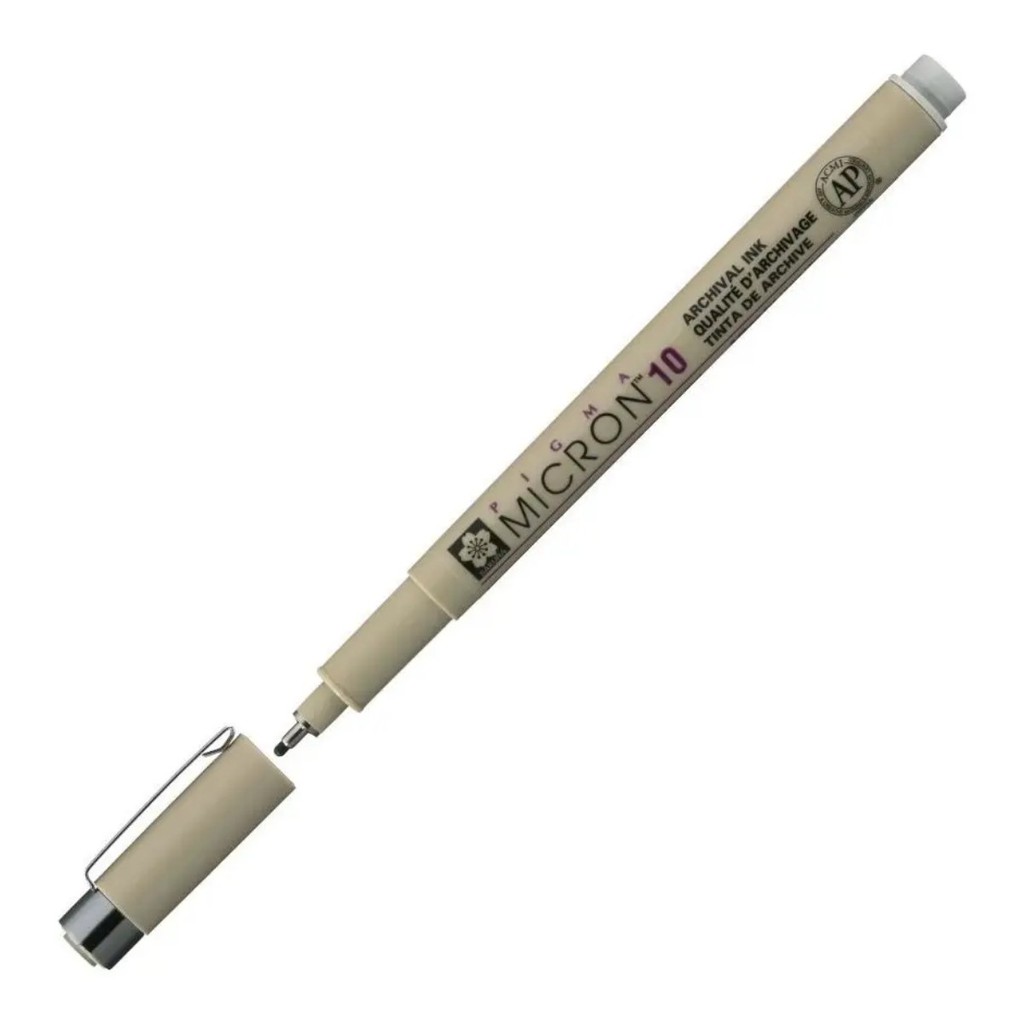 Caneta Pigma Micron 1,0 Cool Light Grey - Sakura