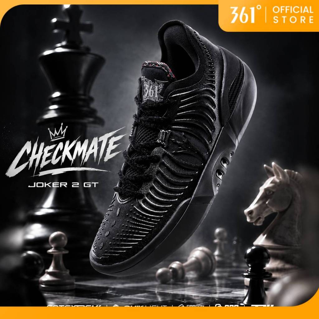 361 Degrees Joker 2 GT Unisex Tênis De Basquete Com Amortecimento Responsivo Alta Tração Respirável 672611111