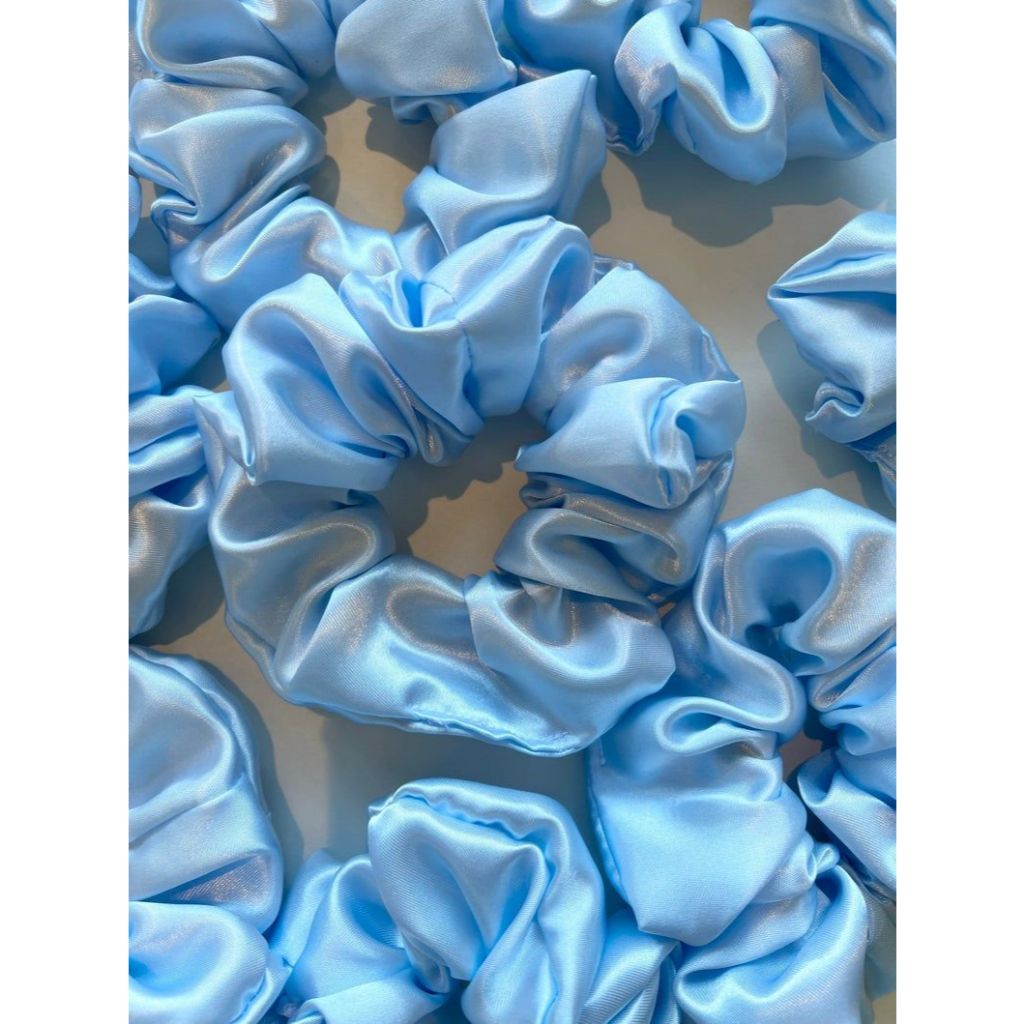 Kit 10 Xuxinha de Cetim Azul Claro Opcao De Lembrancinha