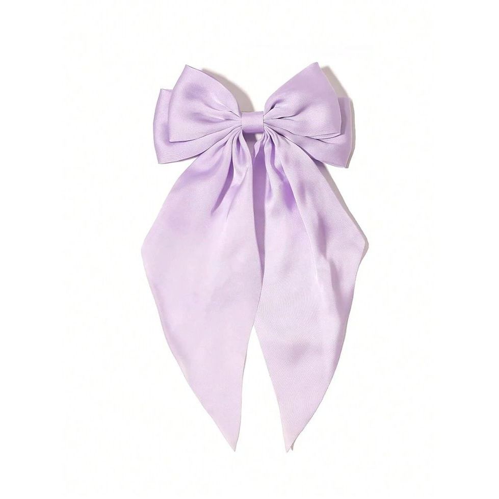 Laço Lilás para Cabelo - Elegância e Doçura