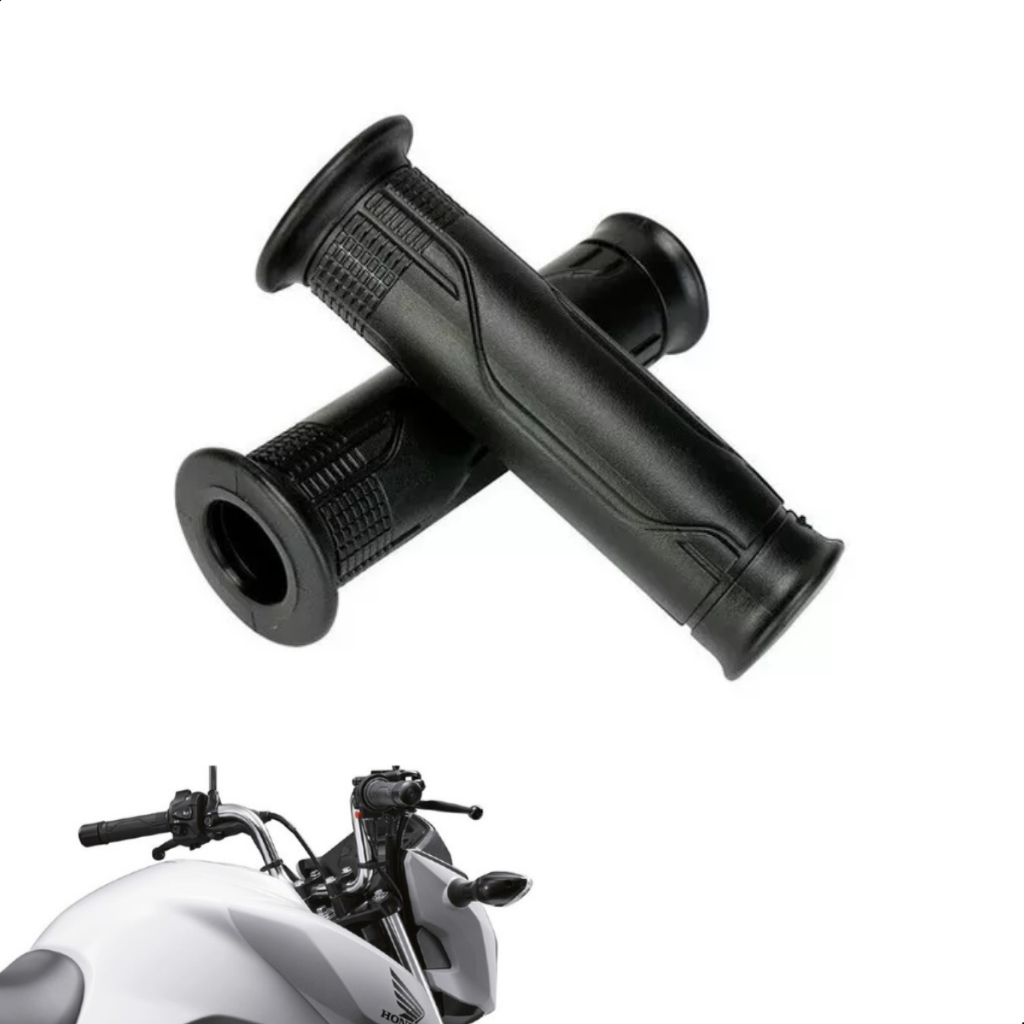 Manopla Cargo Para Cg Fan Titan 125 150 160 C/FURO (VAZADA) PAR