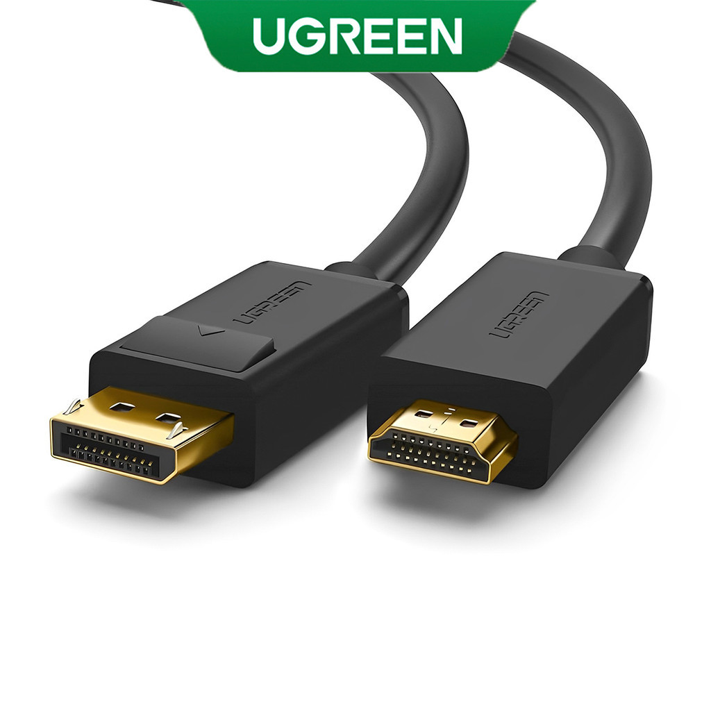 UGREEN Cabo DisplayPort p/Hdmi Macho 1.5Metro Preto