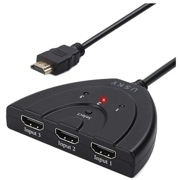 Hub Switch Hdmi 3x1 Ultra Hd 4k