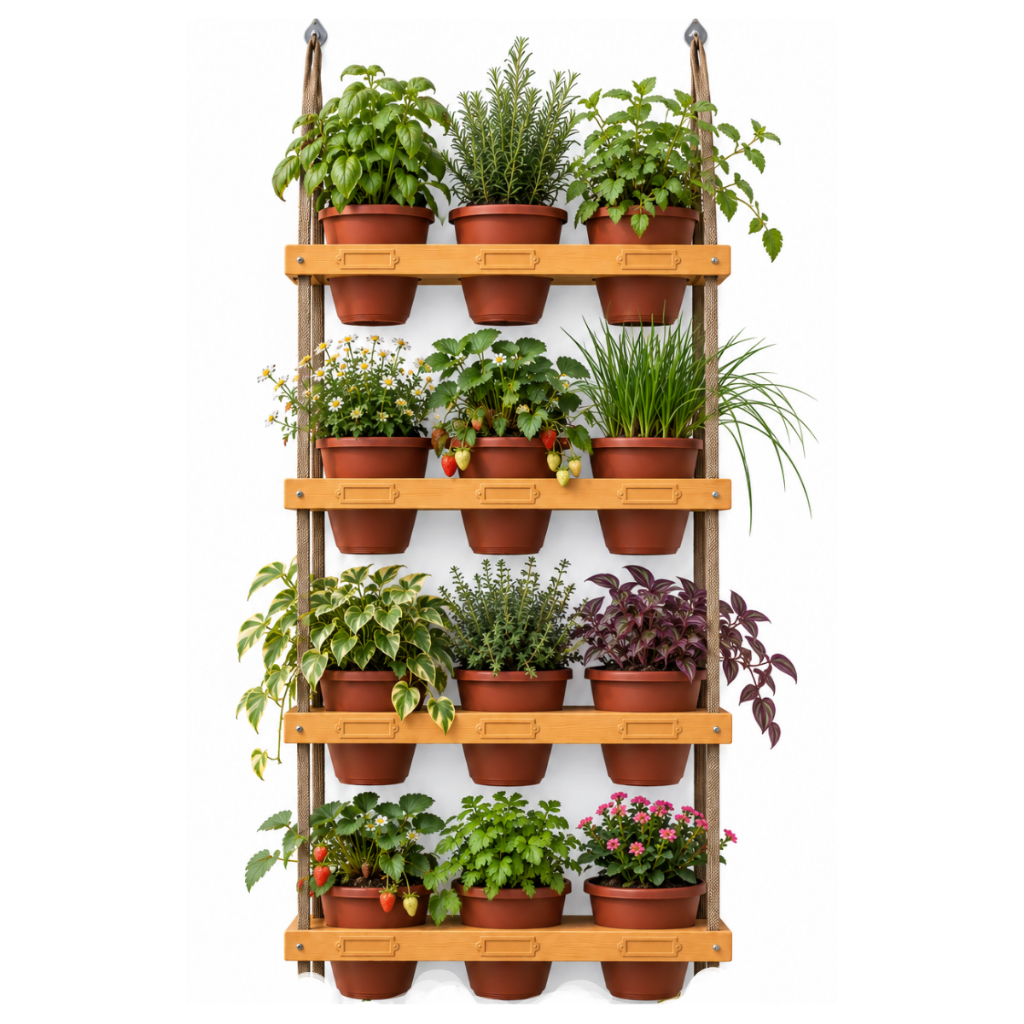Horta Jardim Vertical Parede