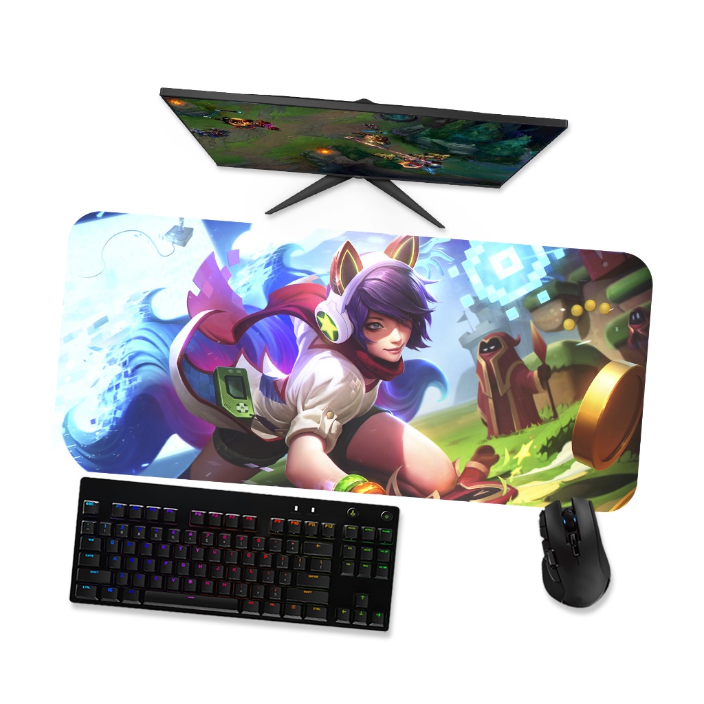 Mouse Pad Gamer Grande LoL AHRI ARCADE 1  LoL 90x40 80x40 60x40 70x30 45x40