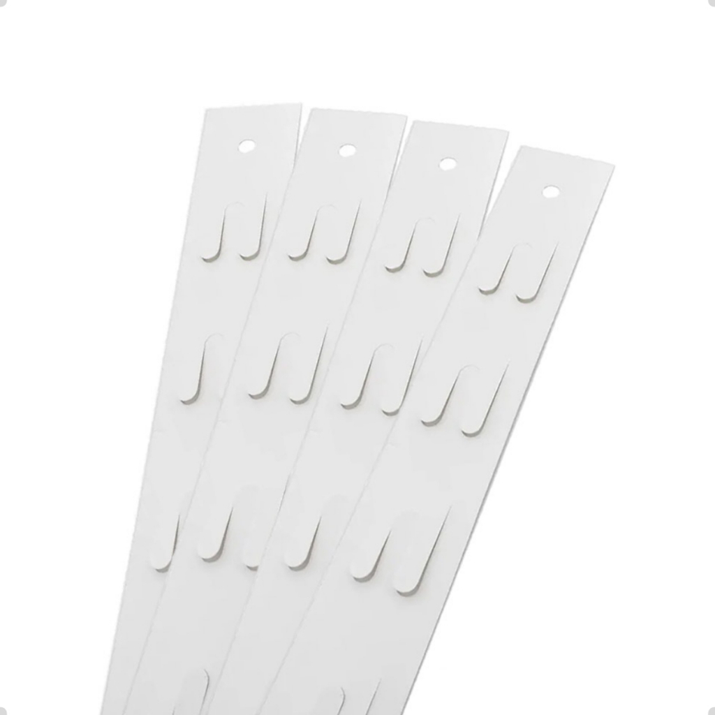 Kit 10 Unidades Fita Cross Clip Pdv Strip Ponto De Venda