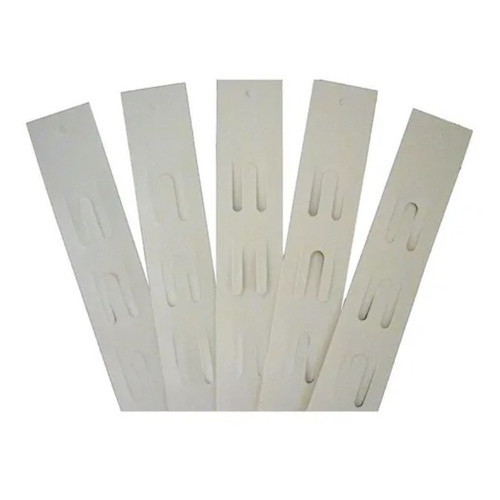 Kit 10 Fitas Cross Clip Strip Ponto De Venda Resistente Pdv Com 12 Posições de Fixacao