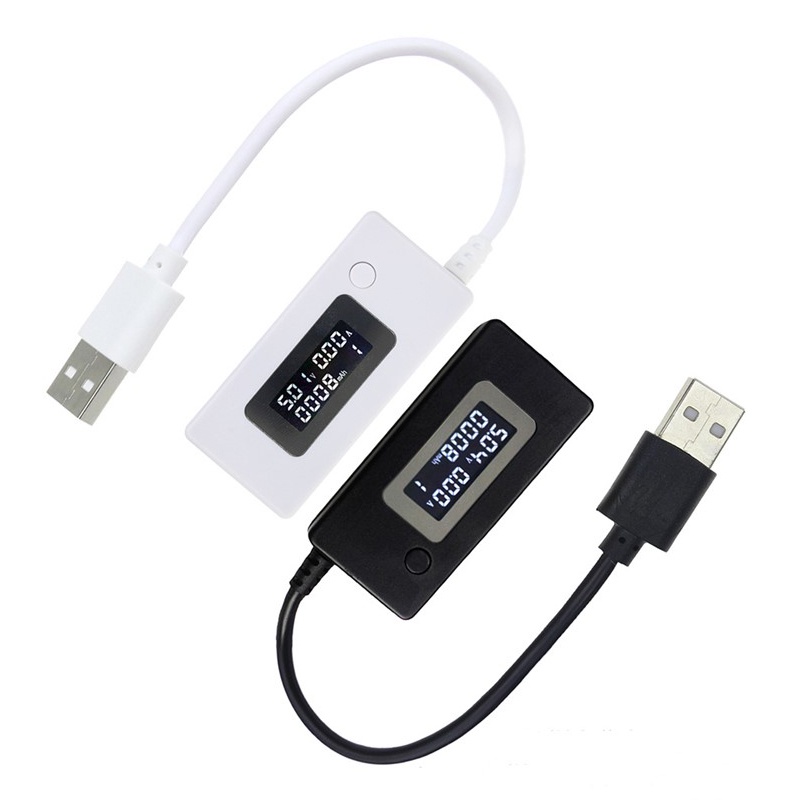 Testador De Capacidade Do Carregador , monitor De Tensão E Corrente De Carregamento , mini detector USB LCD Portátil , Voltímetro , Amperímetro , Fonte De Alimentação Móvel