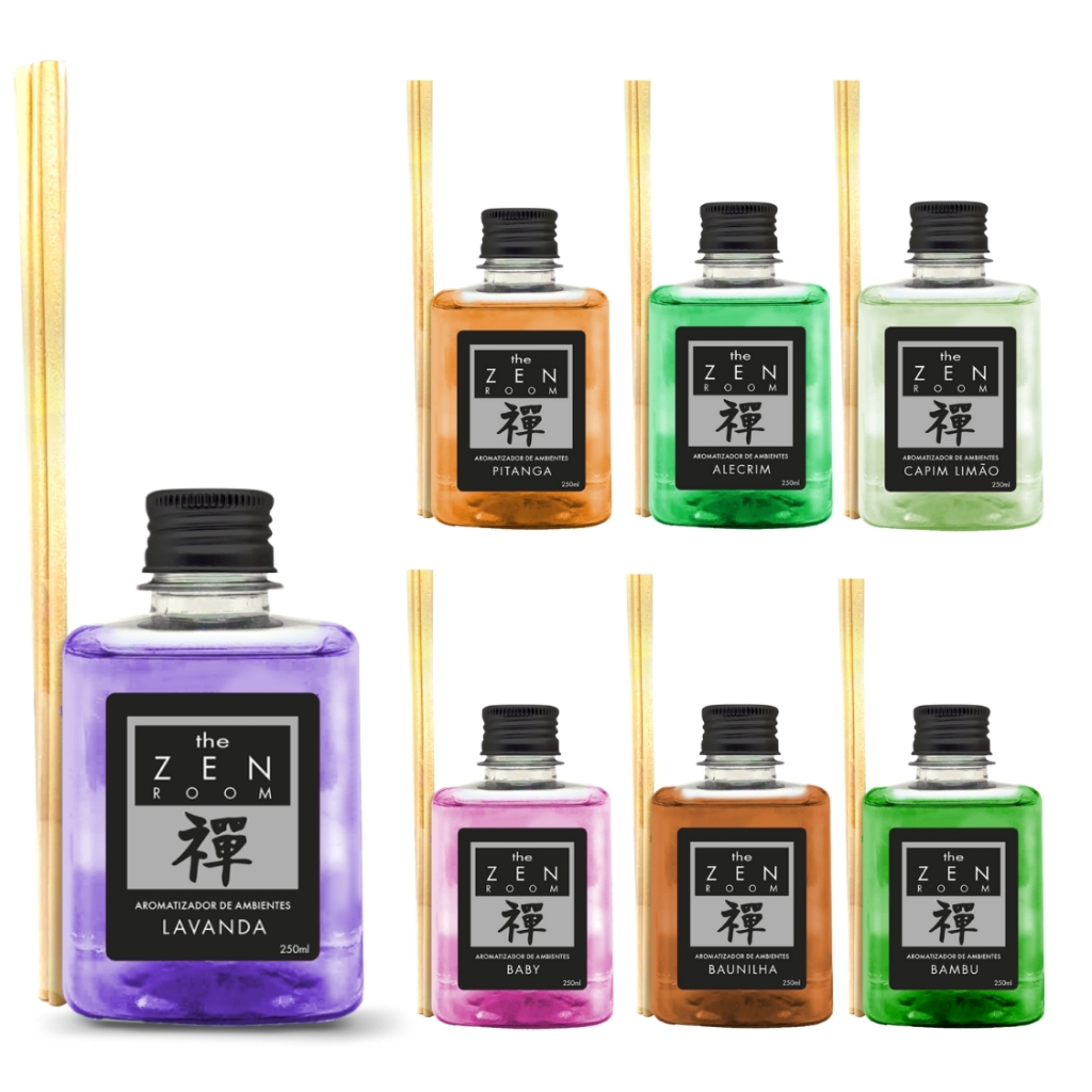 Difusor de Aromas 250ml Zen Room Yantra - Escolha o Seu