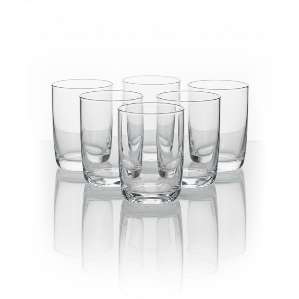 Copo Heavy Base Room, Copo de Vidro 237ml 6pcs – Ruvolo