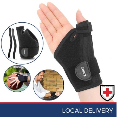 Tala para polegar/estabilizador de pulso para smartphones, projetada para aliviar a dor do dedo em gatilho e adequada pa