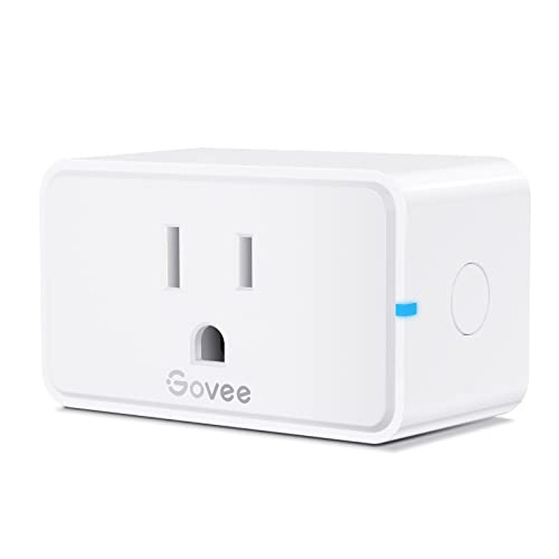 Govee Smart Plug 15A , WiFi Bluetooth Outlets 2 Pack Funciona Com Alexa E Google Assistant , Plugues Vários Temporizador