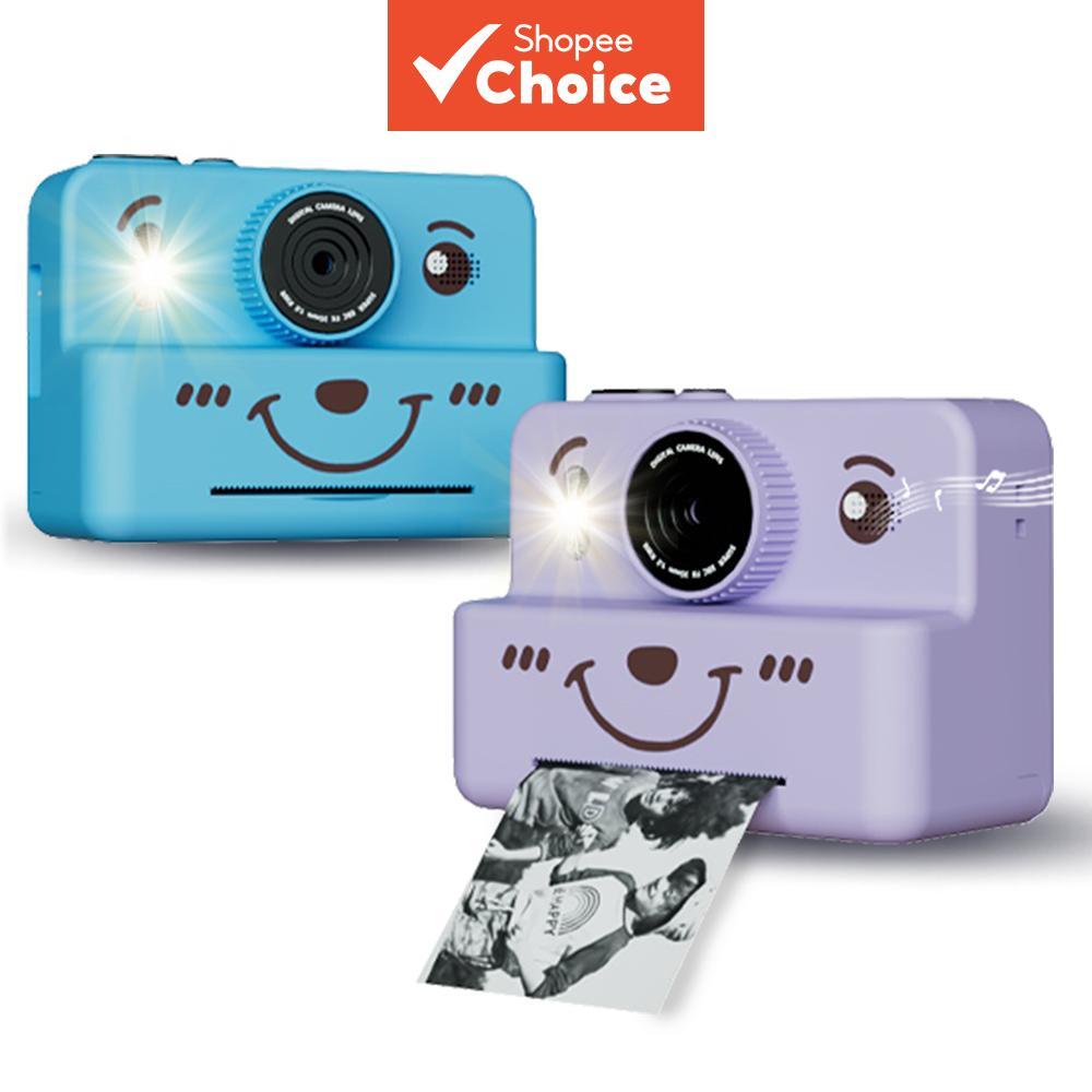 Câmera Instantânea com Acessórios, Câmera Fotográfica, Impressora de fotos instantânea, Tela de 2,8 polegadas, Câmera HD