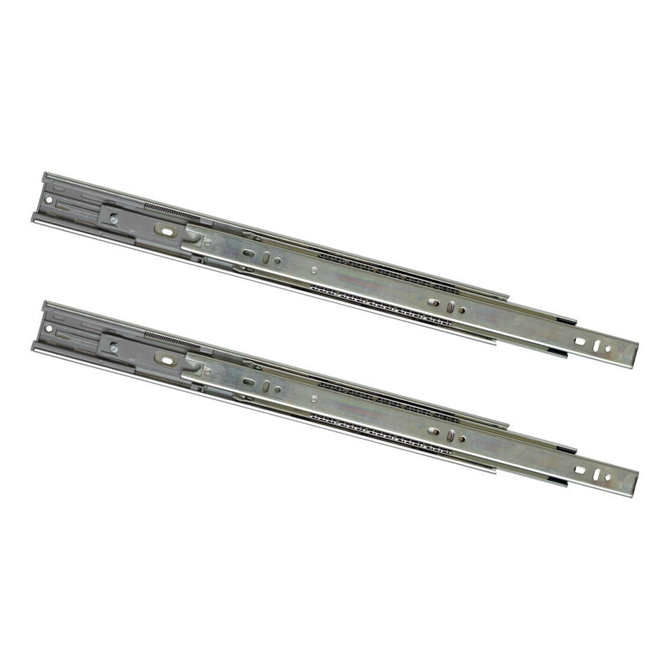 Corrediça Soft Close 40cm 400mm Amortecedor Par Telescópica