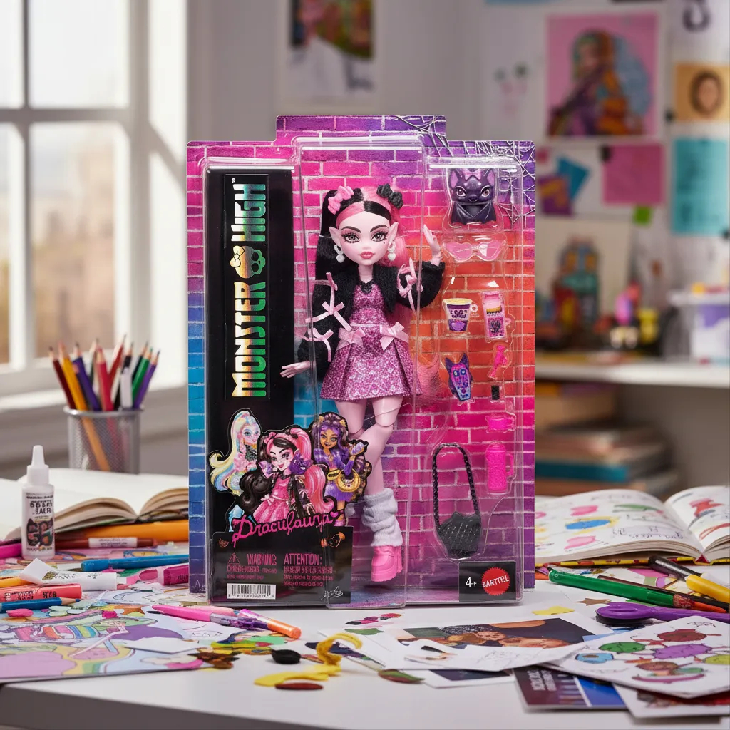 Boneca Monster High Draculaura G3 Core Refresh - Mattel Hpd53